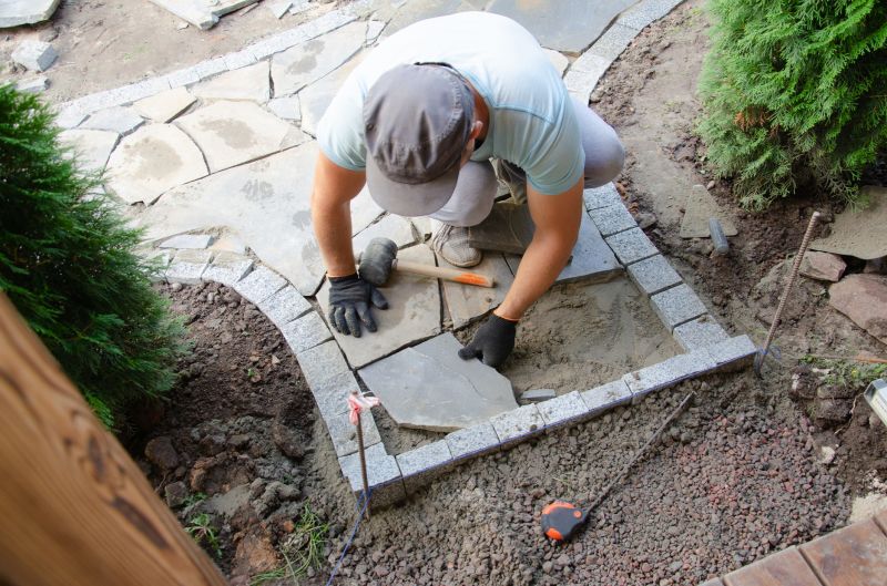 Cement Pathway Installation