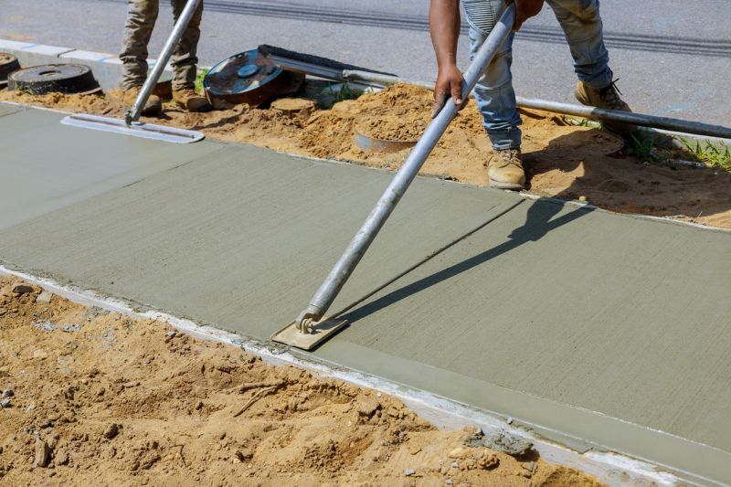 Cement Pathway Installation