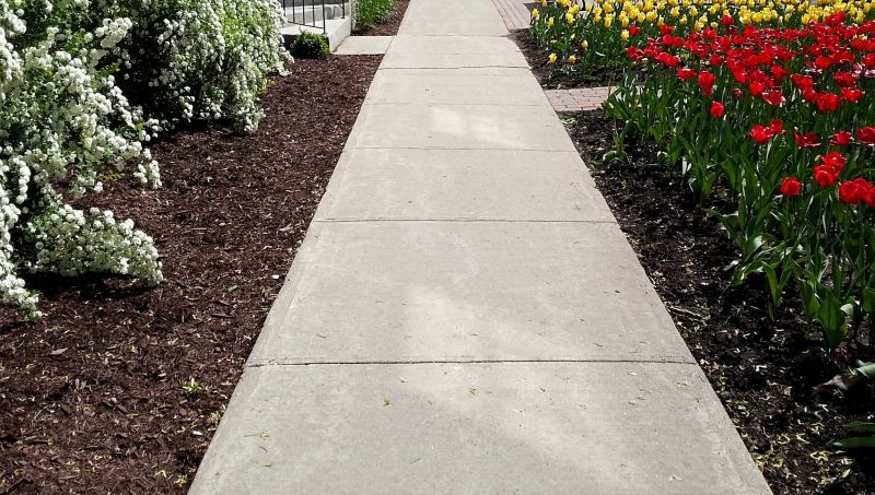Cement Pathway Installation detail
