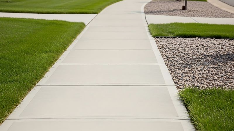 Cement Pathway Installation detail